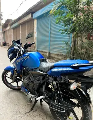 টিভিএস অ্যাপাচি আরটিআর ১৬০ ২ভি ২০১৬ ব্লু