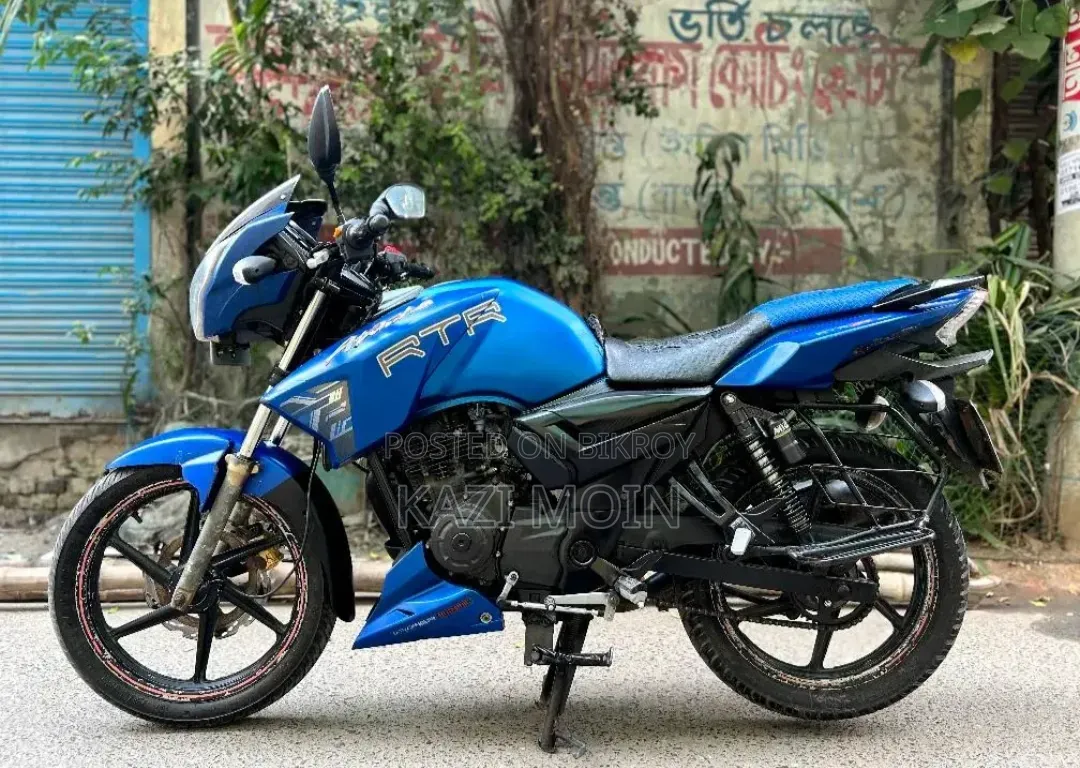টিভিএস অ্যাপাচি আরটিআর ১৬০ ২ভি ২০১৬ ব্লু