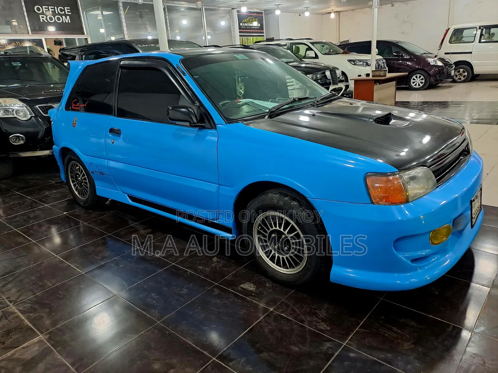 Toyota Starlet 1991 Blue