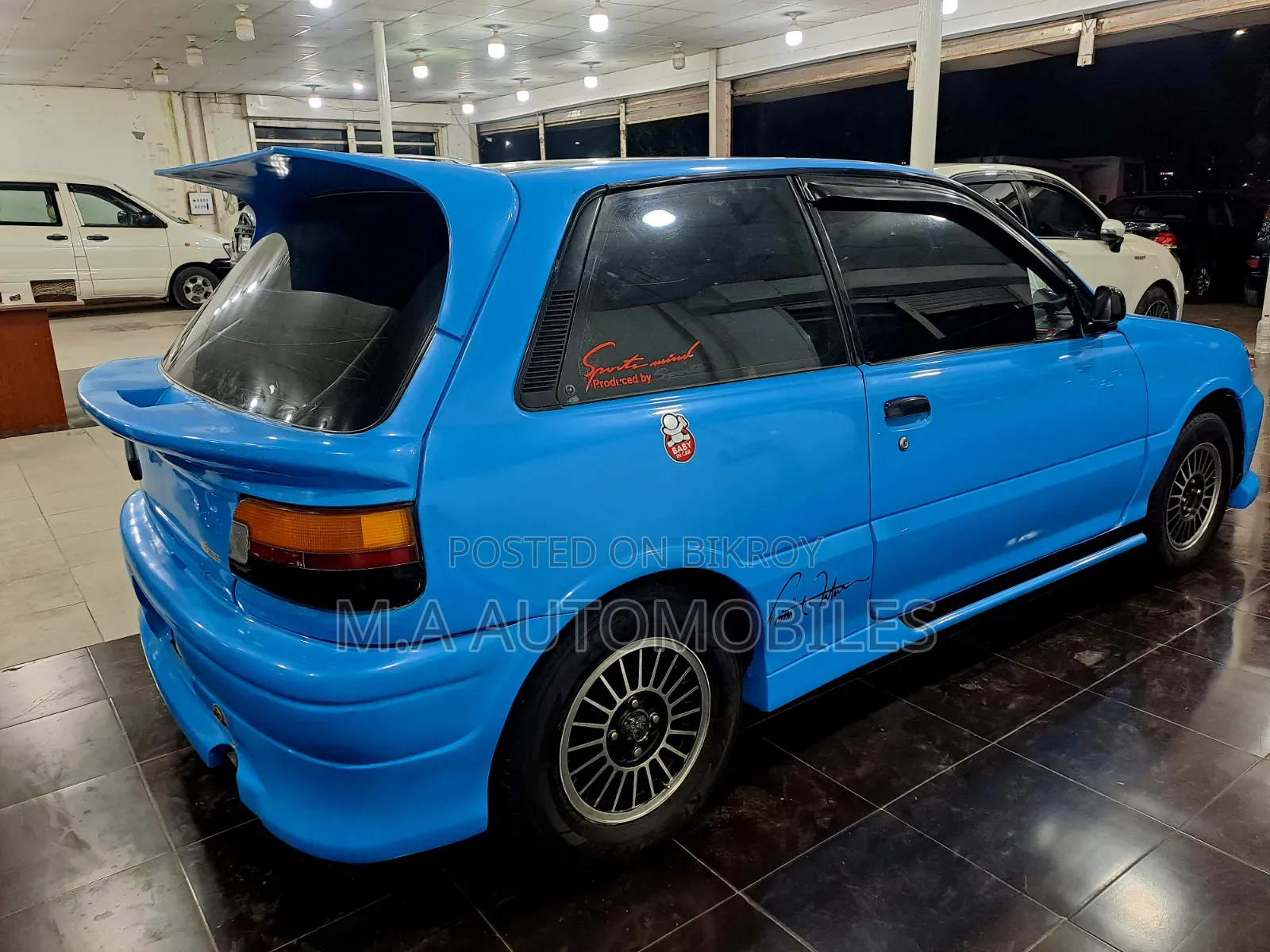 Toyota Starlet 1991 Blue