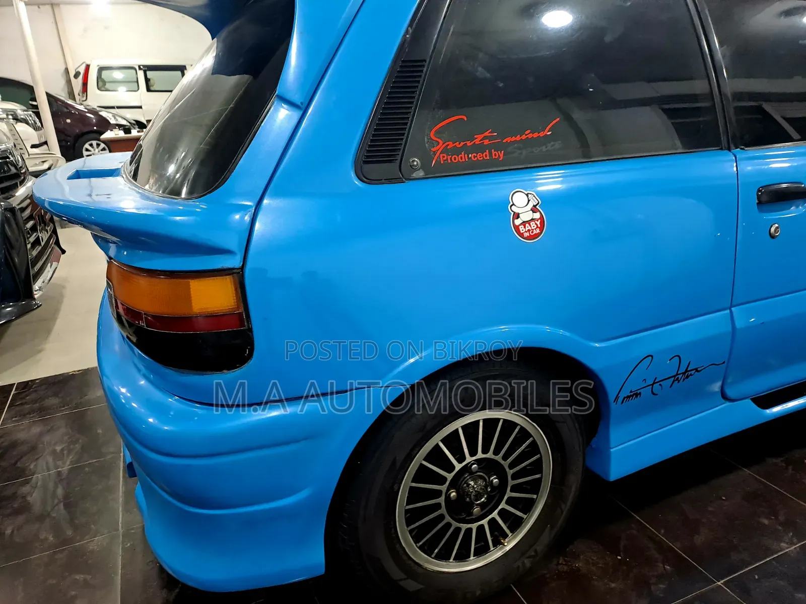 Toyota Starlet 1991 Blue