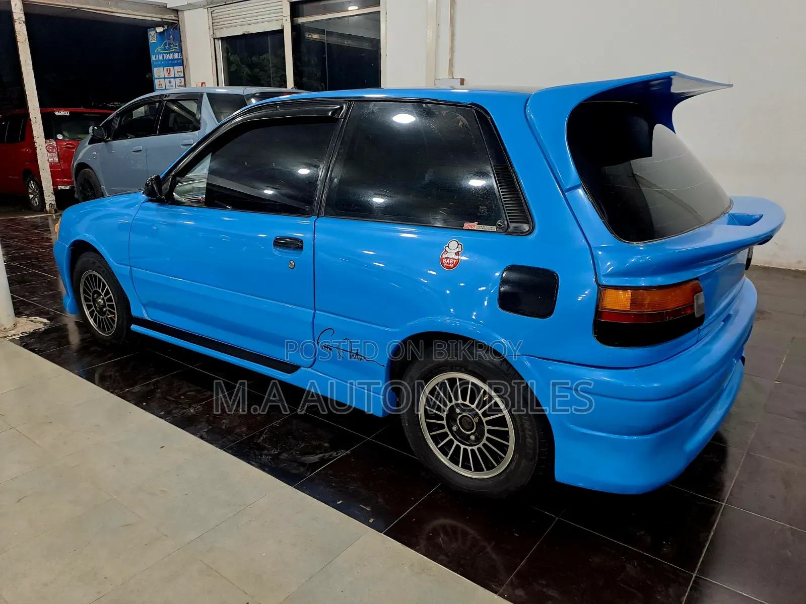 Toyota Starlet 1991 Blue