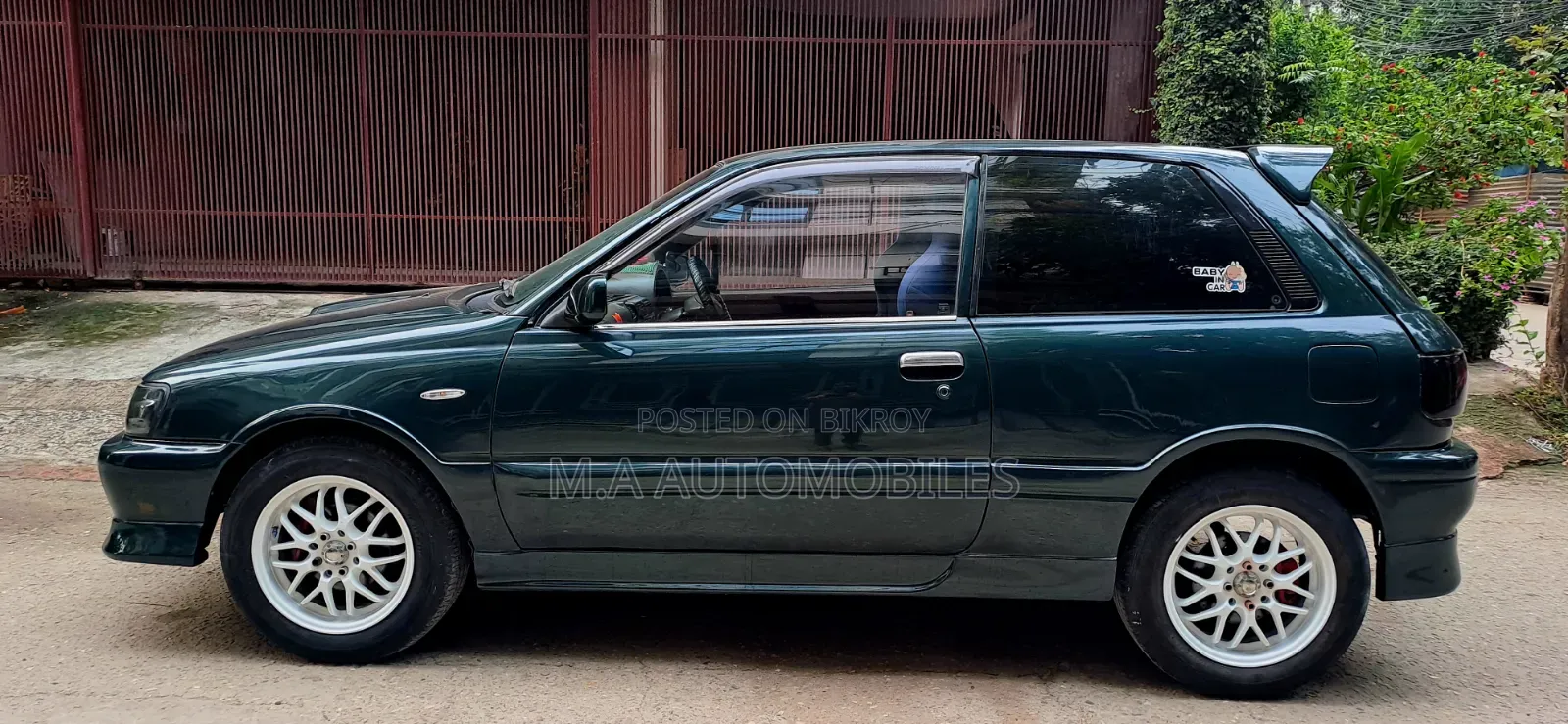 Toyota Starlet 1991 Green