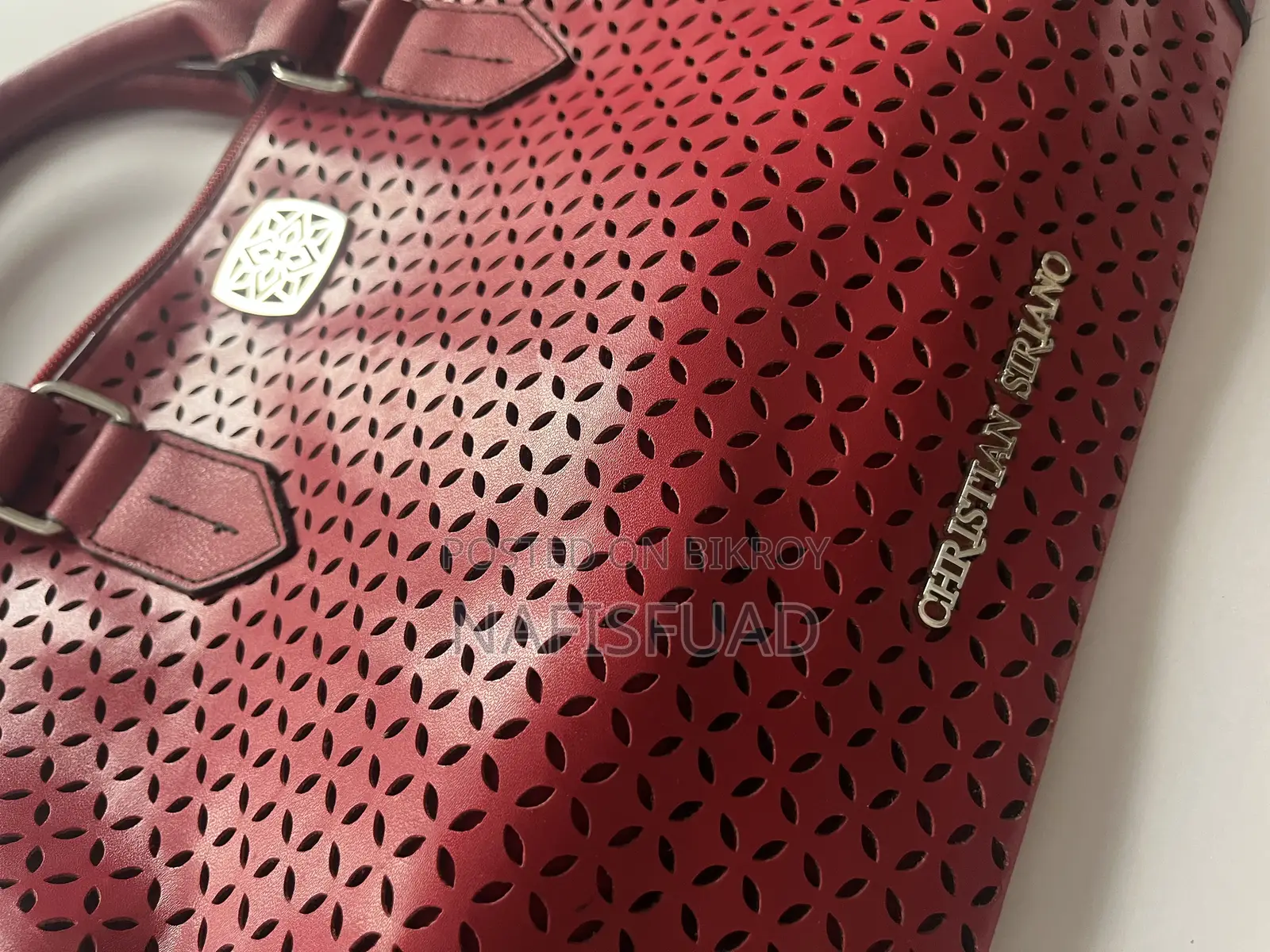 Bright Red Hand Bag