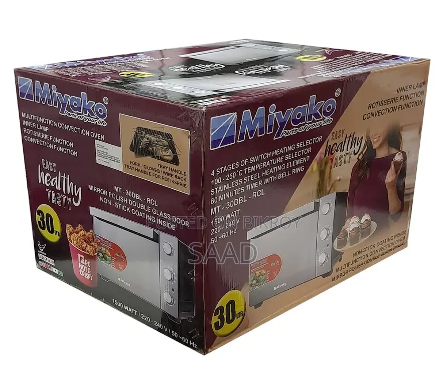 Miyako Electric Convection Oven 30 Litre