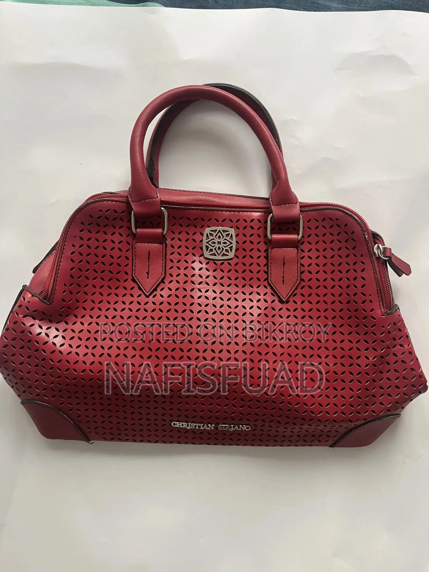 Bright Red Hand Bag