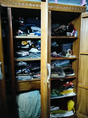 Korai Wood 3-Drawer Almirah for Sale