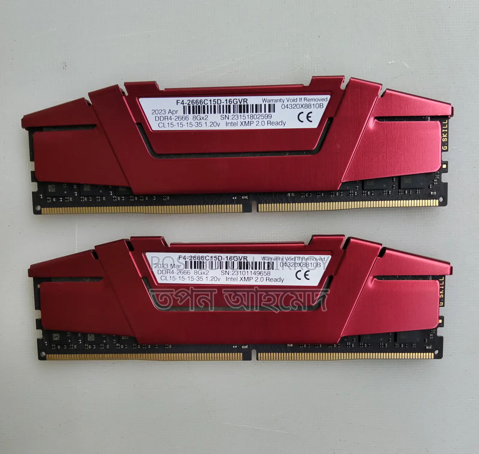 G.Skill Ripjaws DDR4 RAM 16GB (8GBx2)
