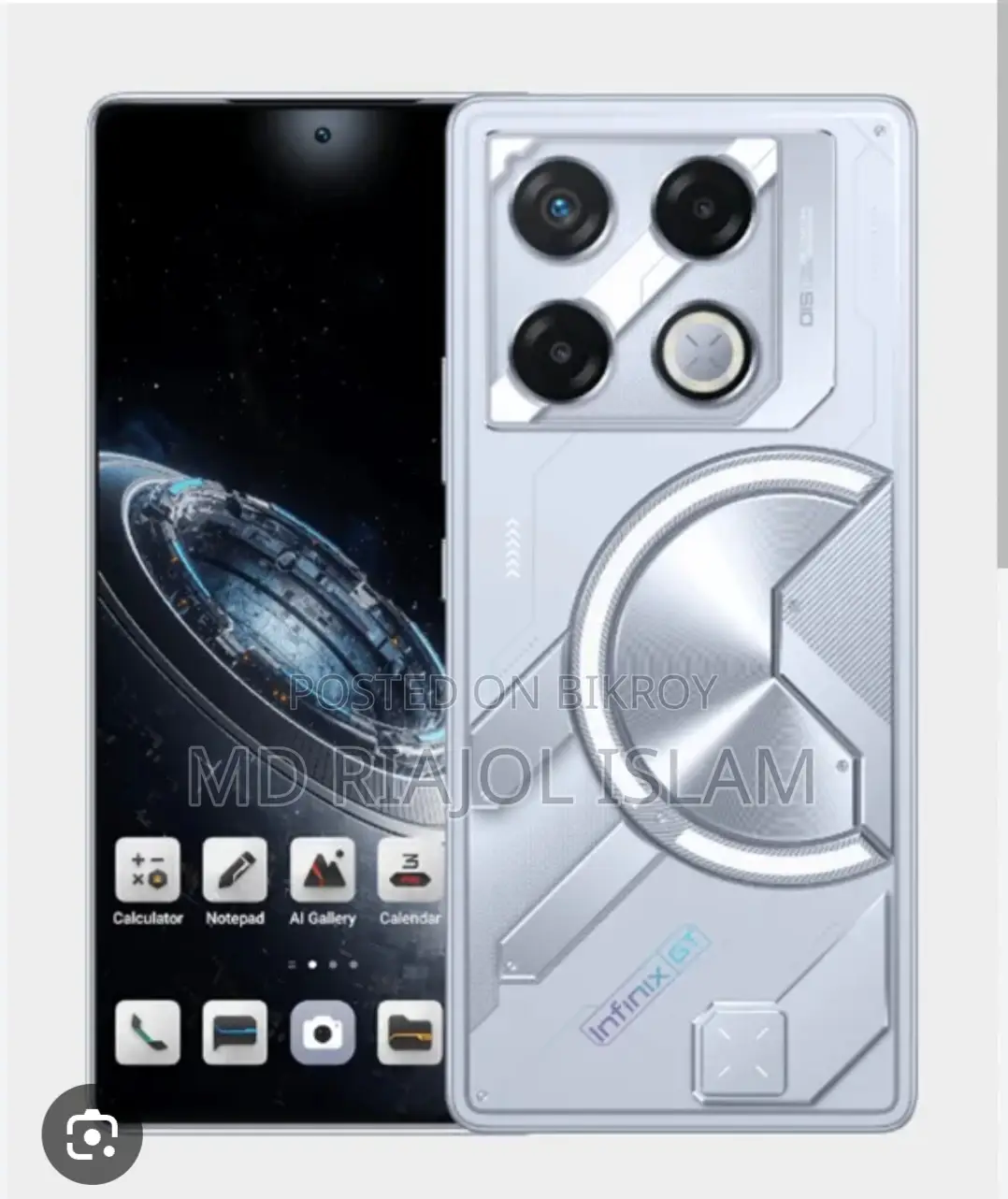 Infinix GT 20 Pro 12 GB White