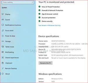 Desktop Computer 6GB Intel Core I3 SSHD+SSD 1T