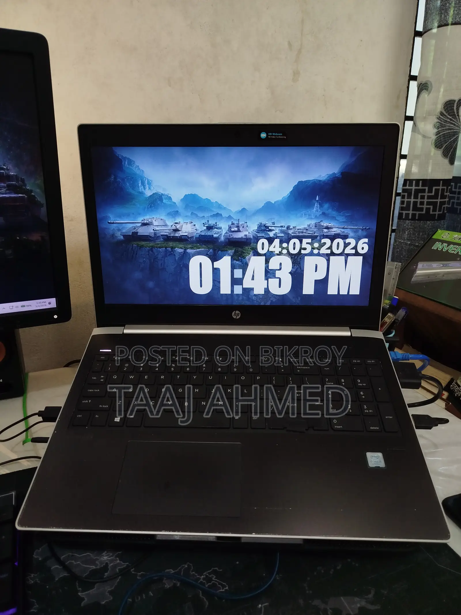 Laptop HP ProBook 450 G5 16GB Intel Core I5 HDD+SSD 1T