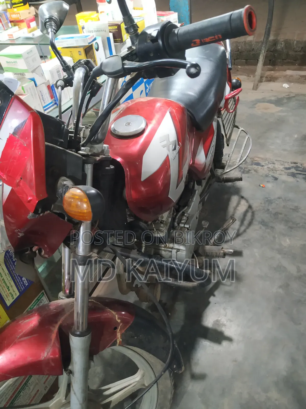 Bajaj CT 100 2017 Red