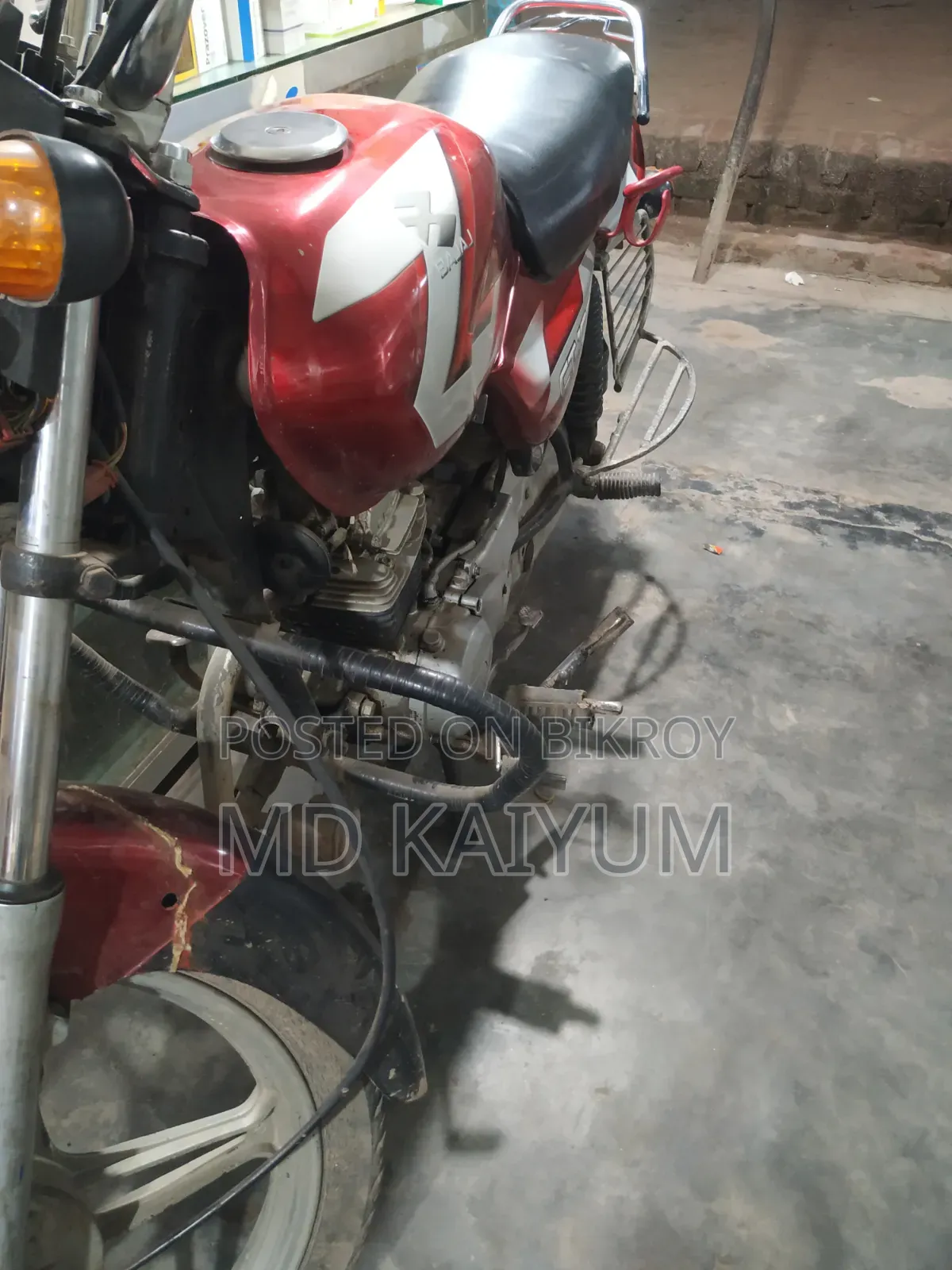 Bajaj CT 100 2017 Red