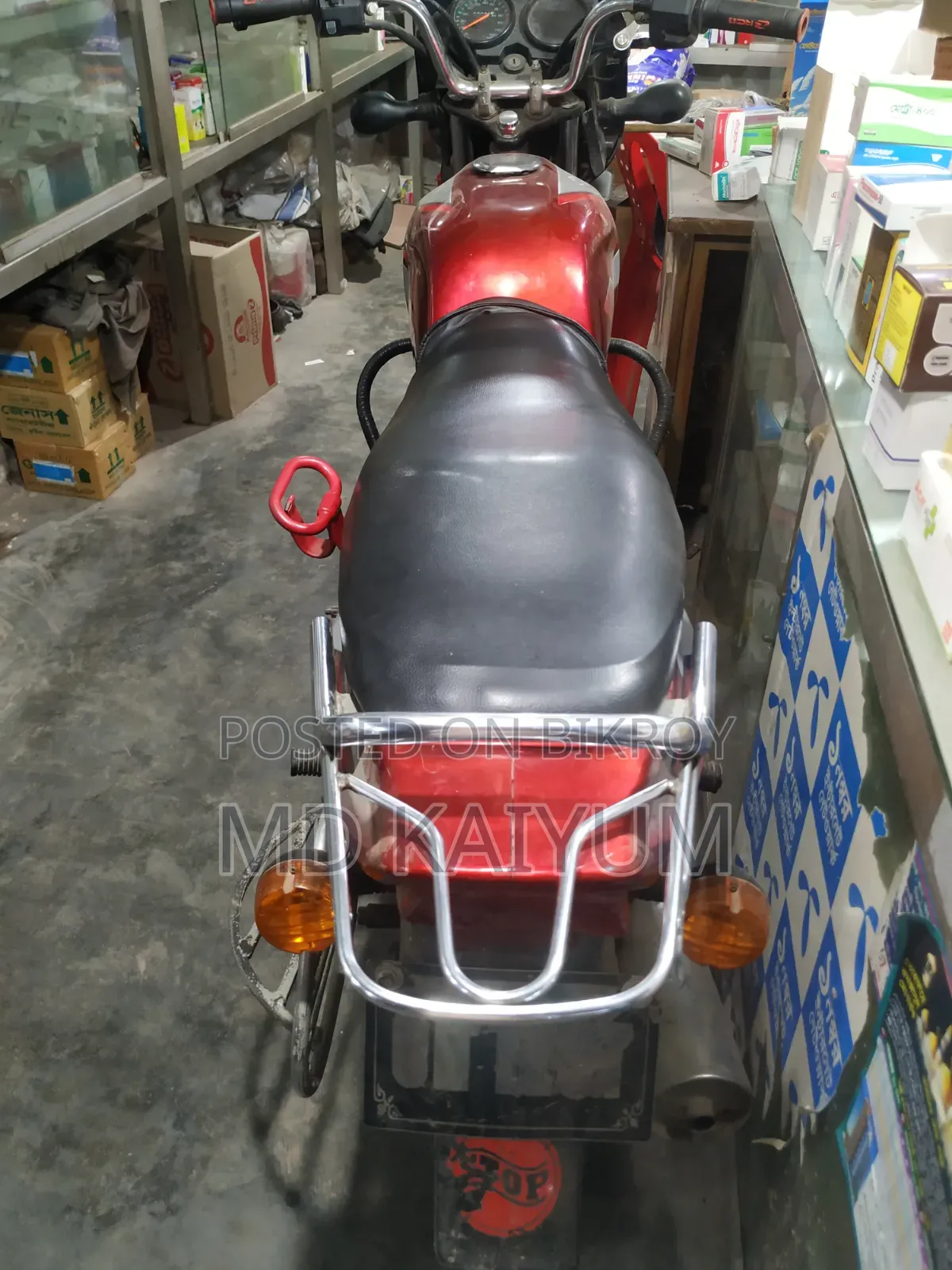 Bajaj CT 100 2017 Red