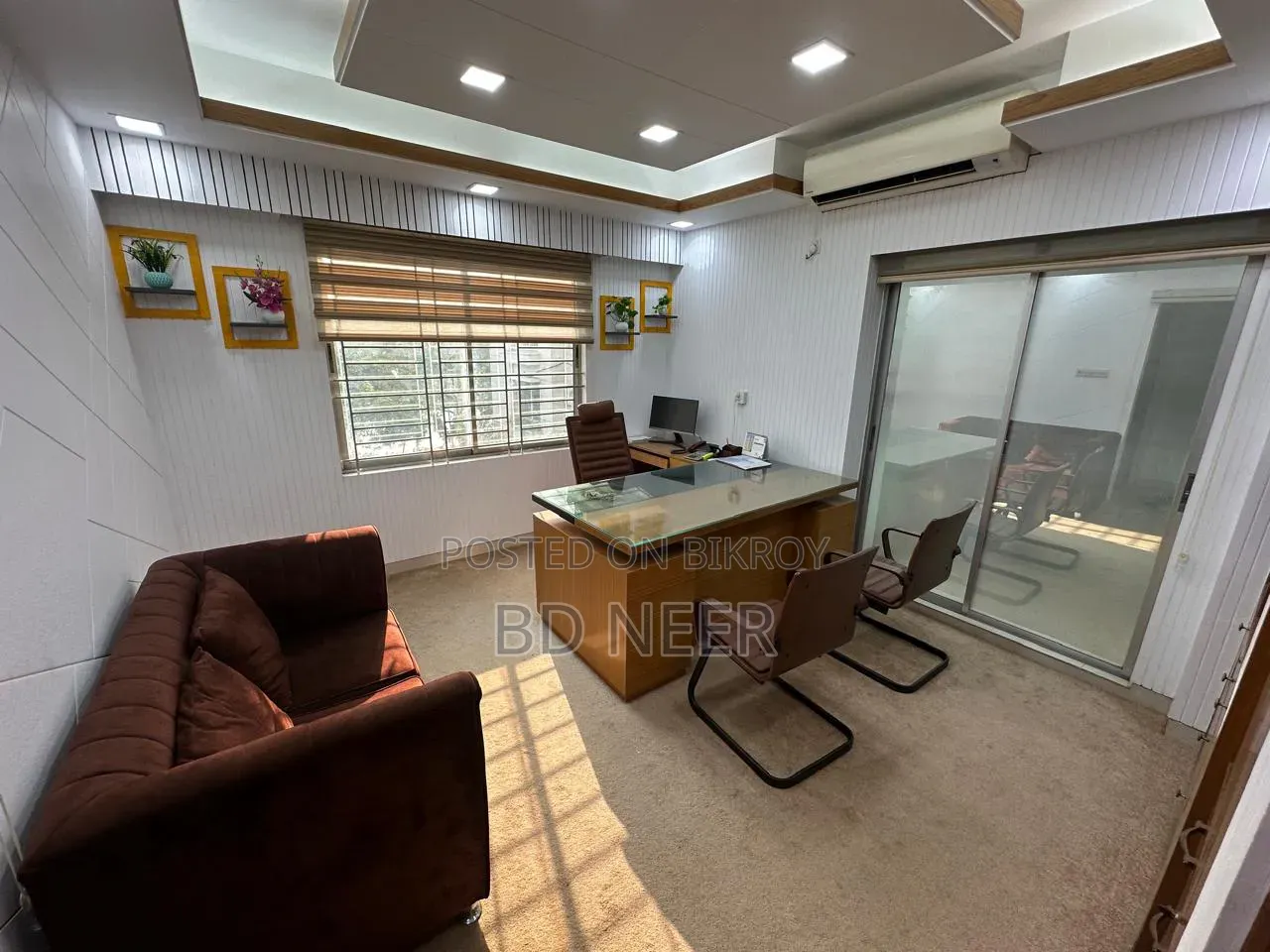 Commercial Fully Furnish 2200 SFT Office Space Rent in Gulshan