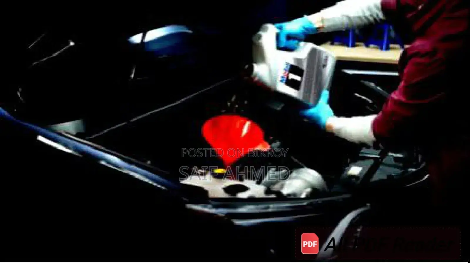Private Car Service Engine Oil Change( Toyota,Mitsubishi)