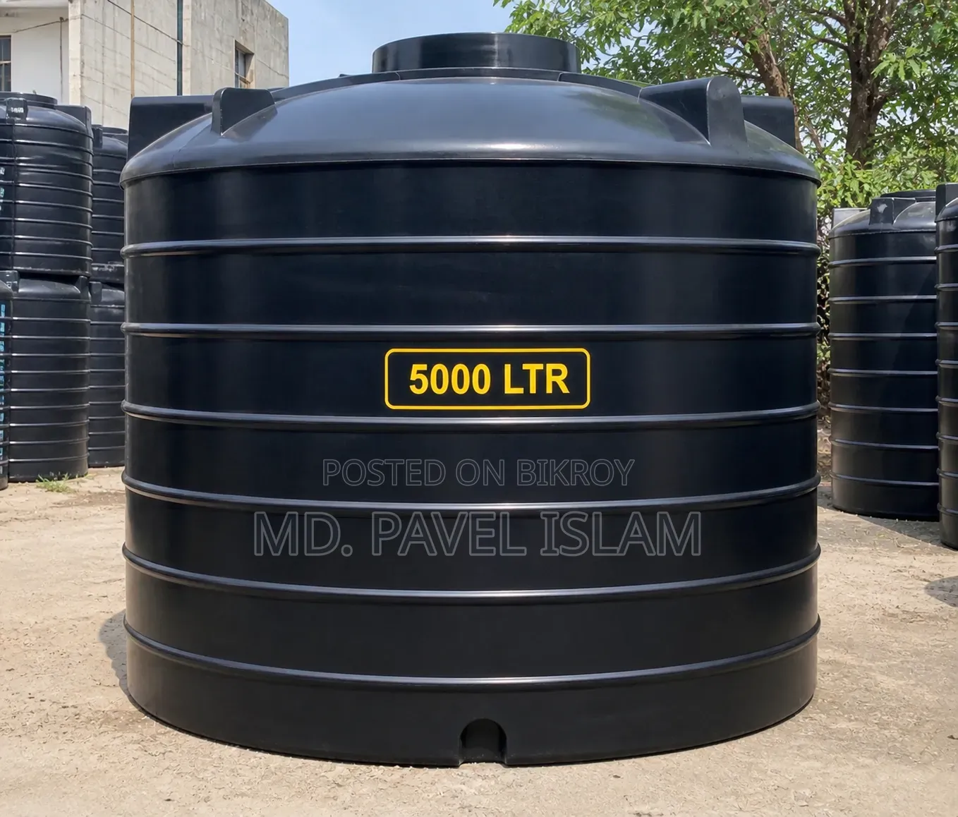 5000L Plastic Water Tank – Low Price