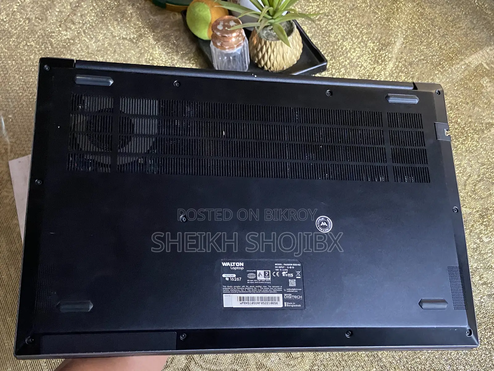 ল্যাপটপ 8GB Intel Core I5 SSD 512GB