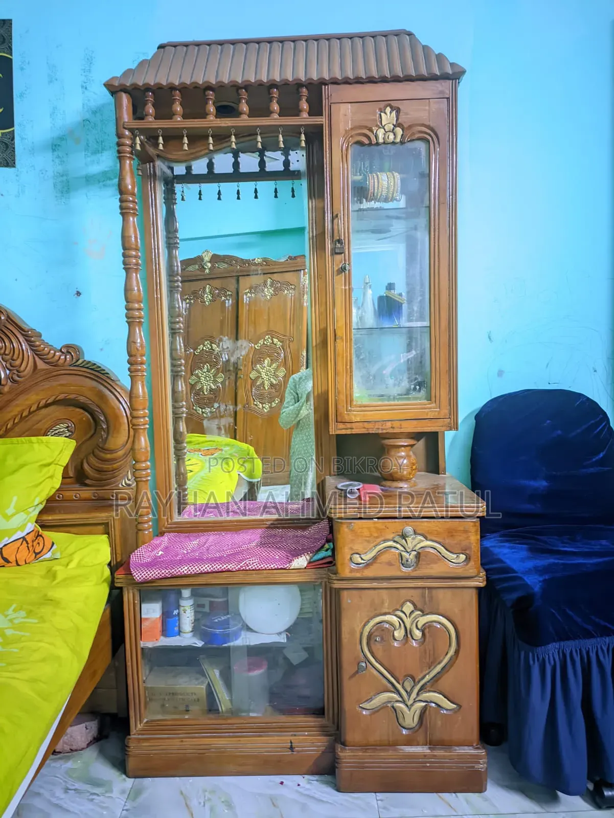 Teak Wood Dressing Table