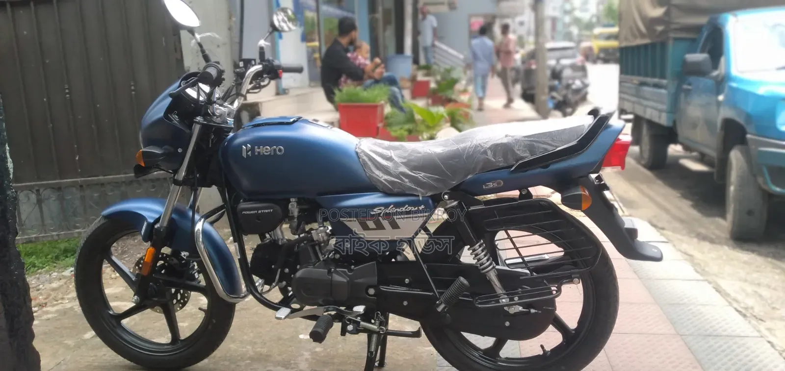 Hero Splendor Plus IBS I3S 2026 Blue