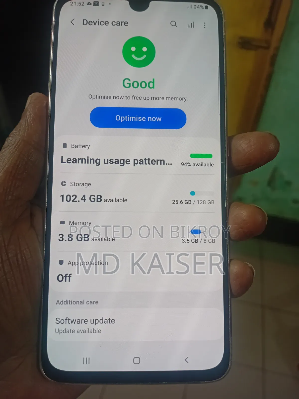 Samsung Galaxy A80 128 GB White