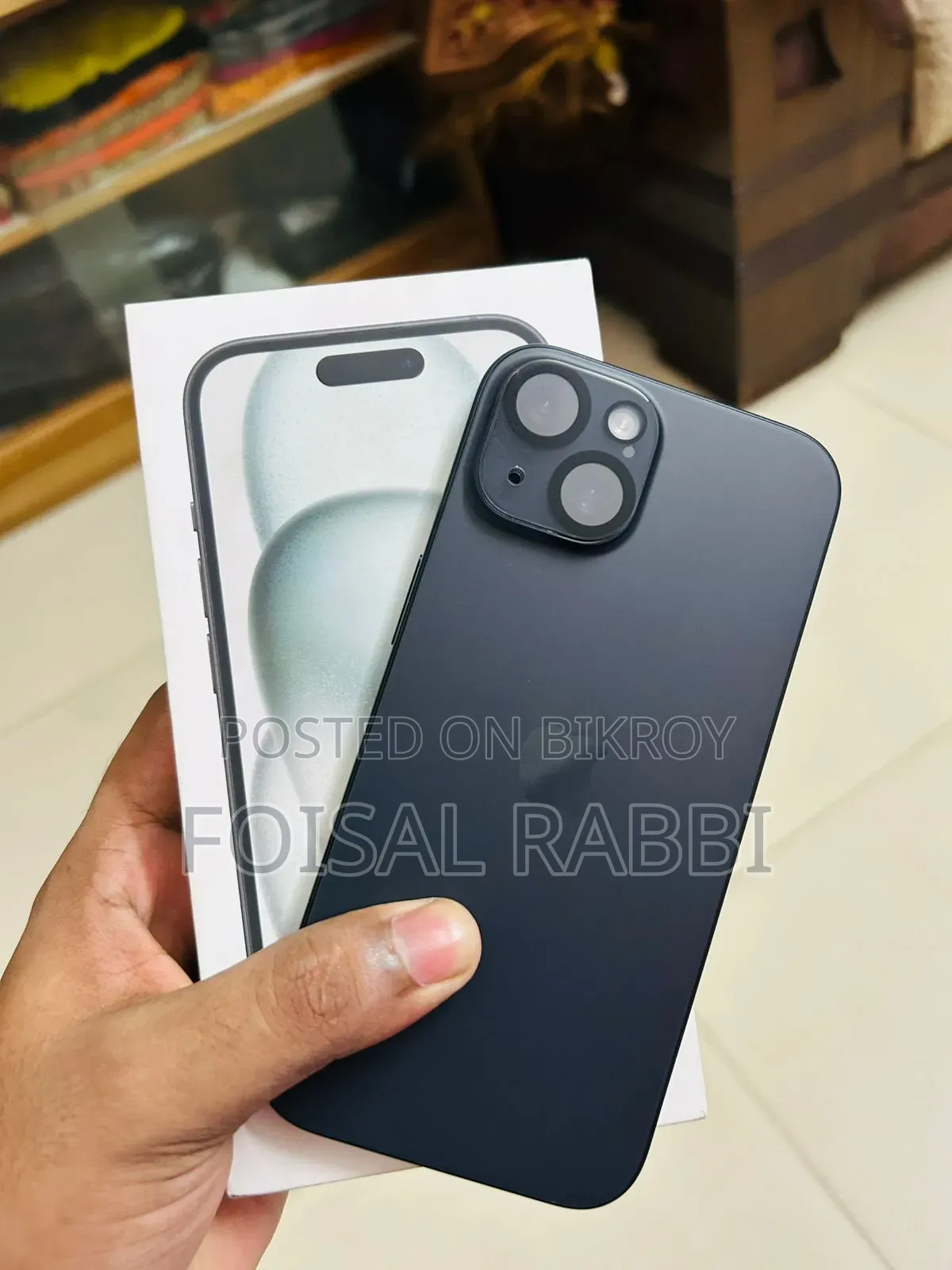 Apple iPhone 15 256 GB Black