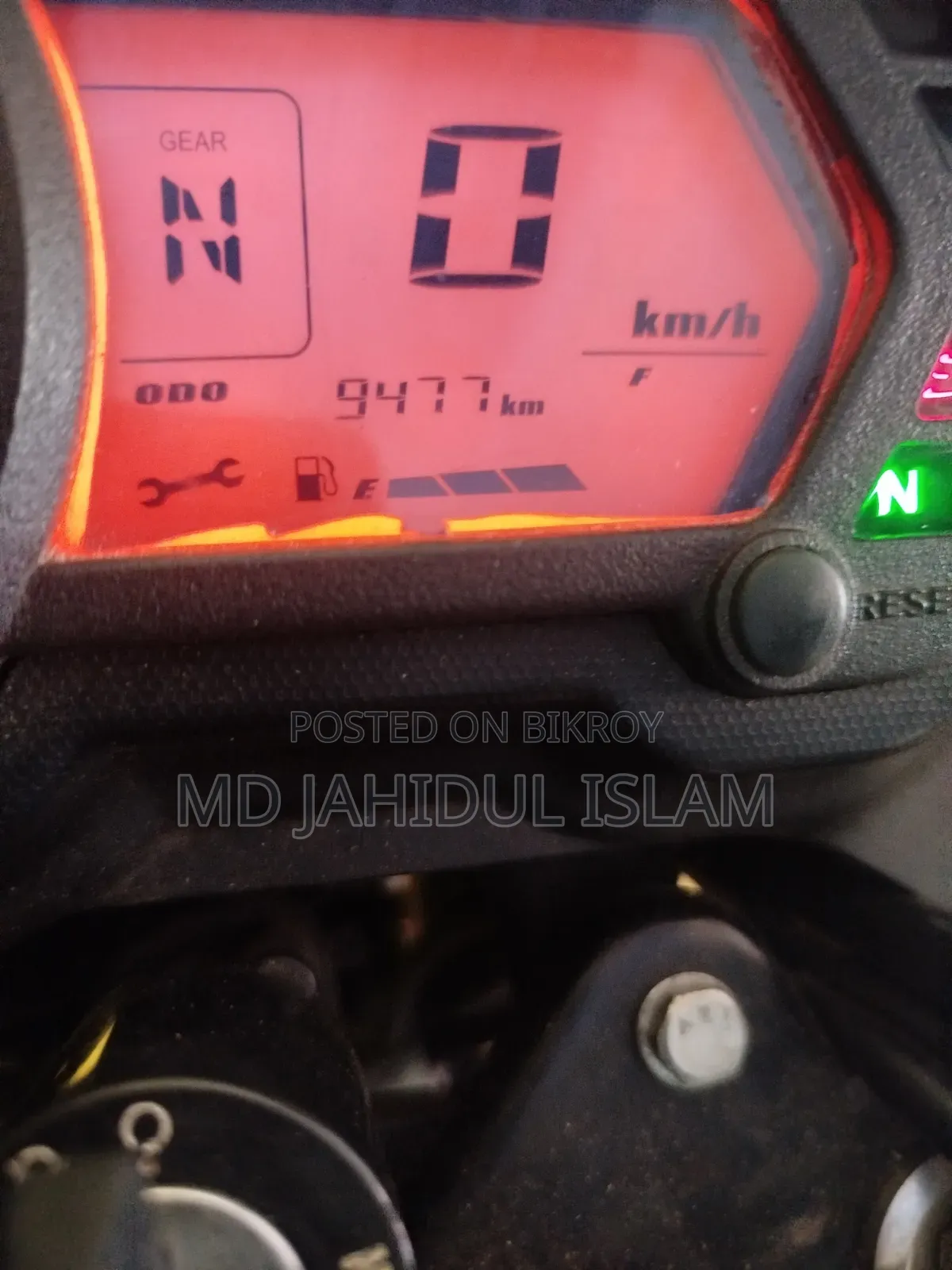 New Bajaj Discover 110 2025 Red
