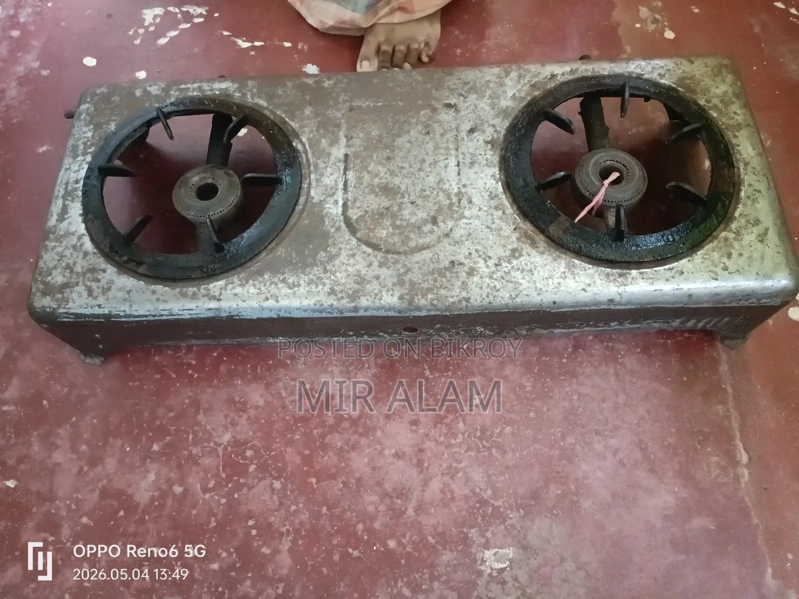 Double Burner Gas Stove