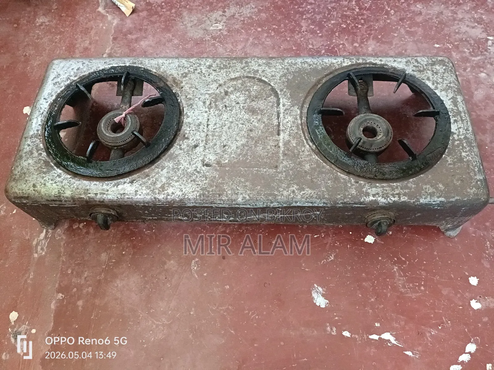 Double Burner Gas Stove