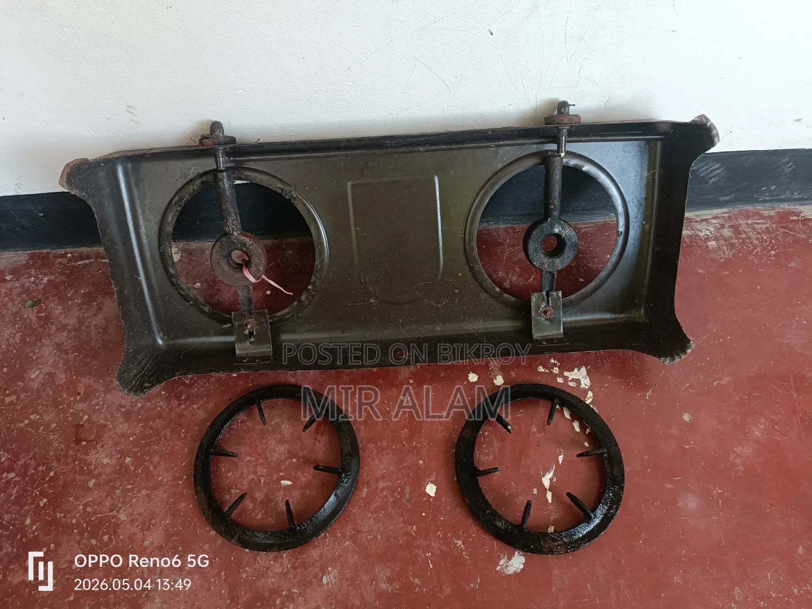 Double Burner Gas Stove