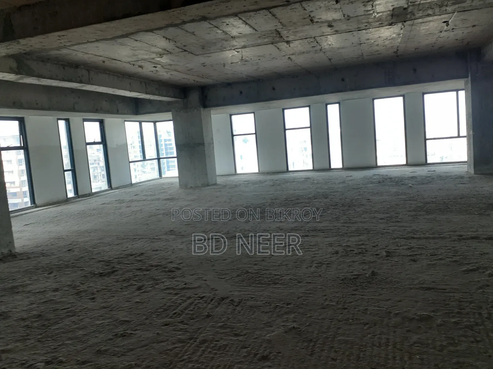 Commercial 2500 Square Feet Open Space for Rent in Gulshan-2