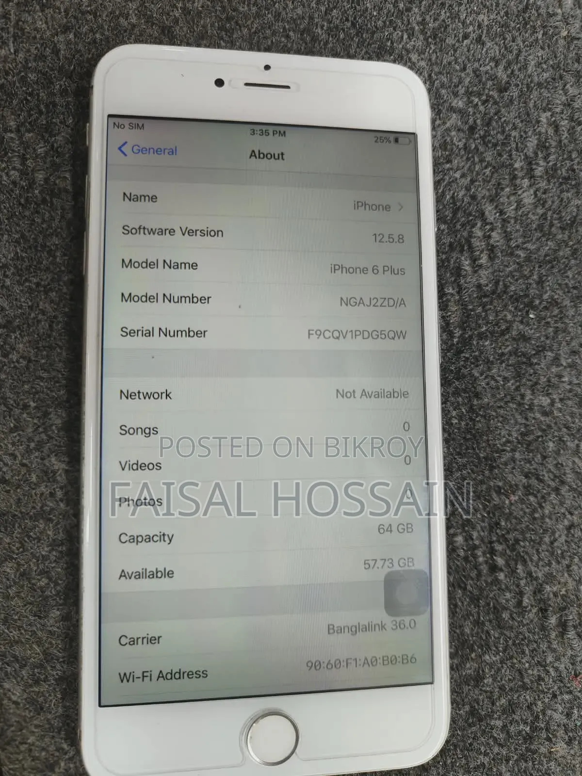 Apple iPhone 6s Plus 64 GB Bronze
