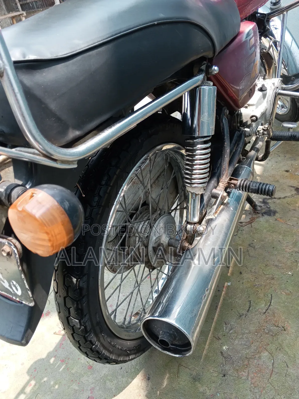 Bajaj Boxer 2017 Red