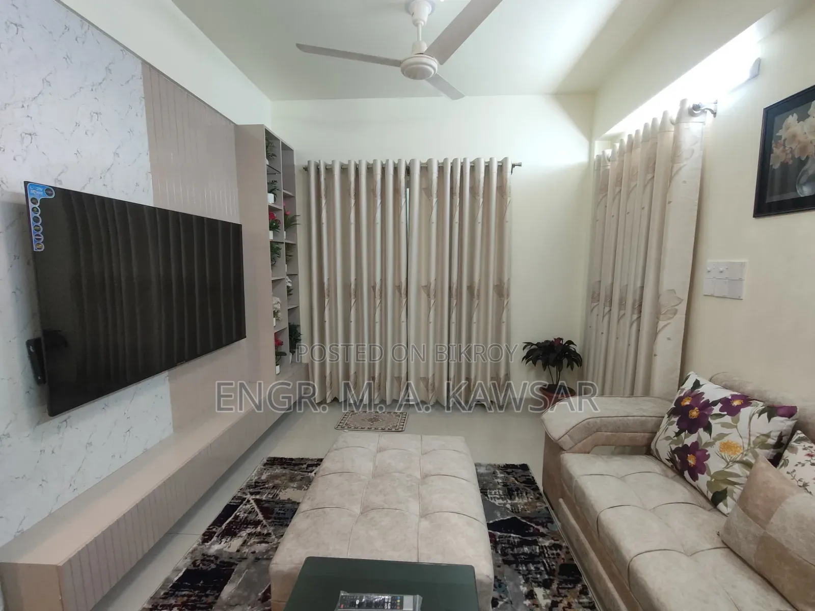 Furnished 3-bedroom Apartment in Dhanmondi for Rent