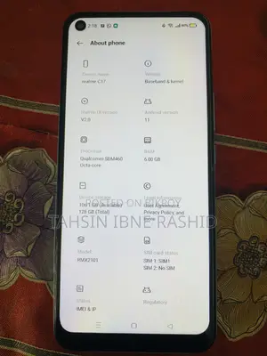  Realme C17 128 GB Blue