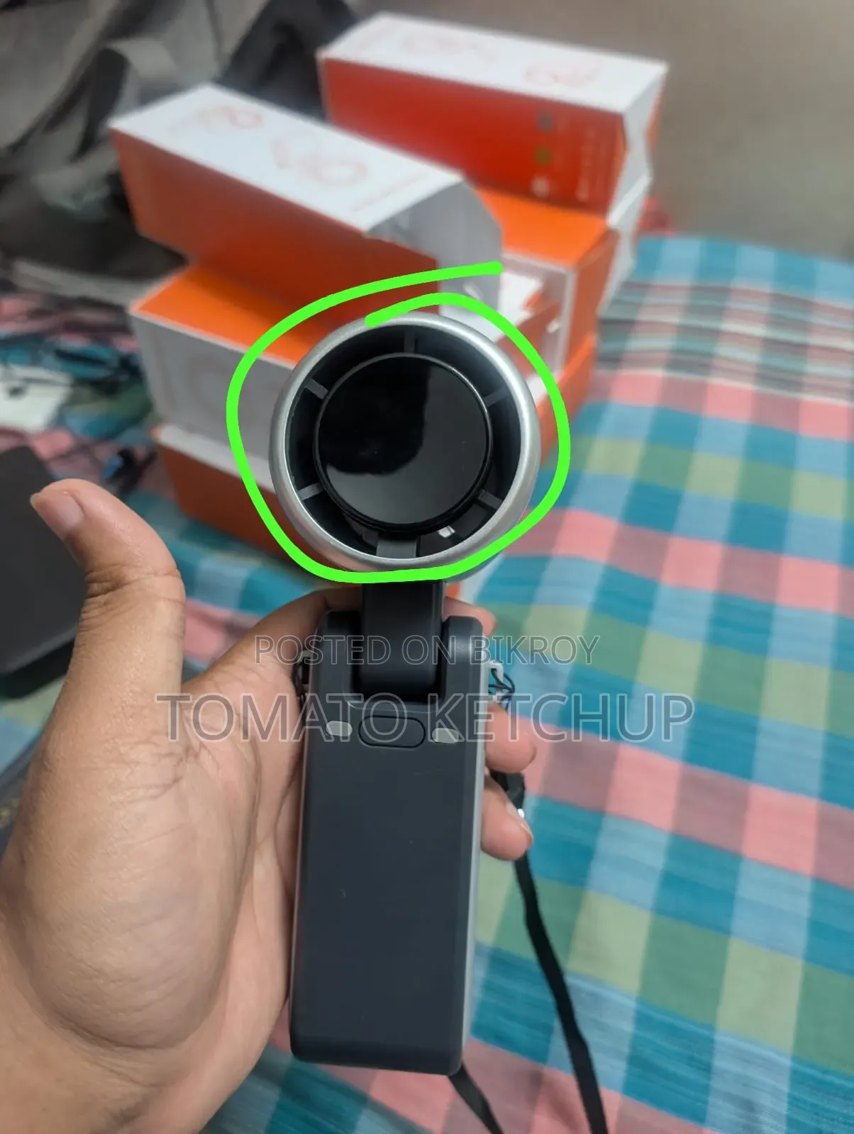 Portable Charger Fan | Pocket Fan | Charger Fan