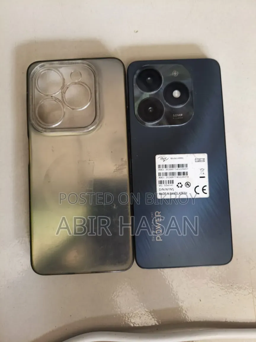 Itel P55 128 GB Gray