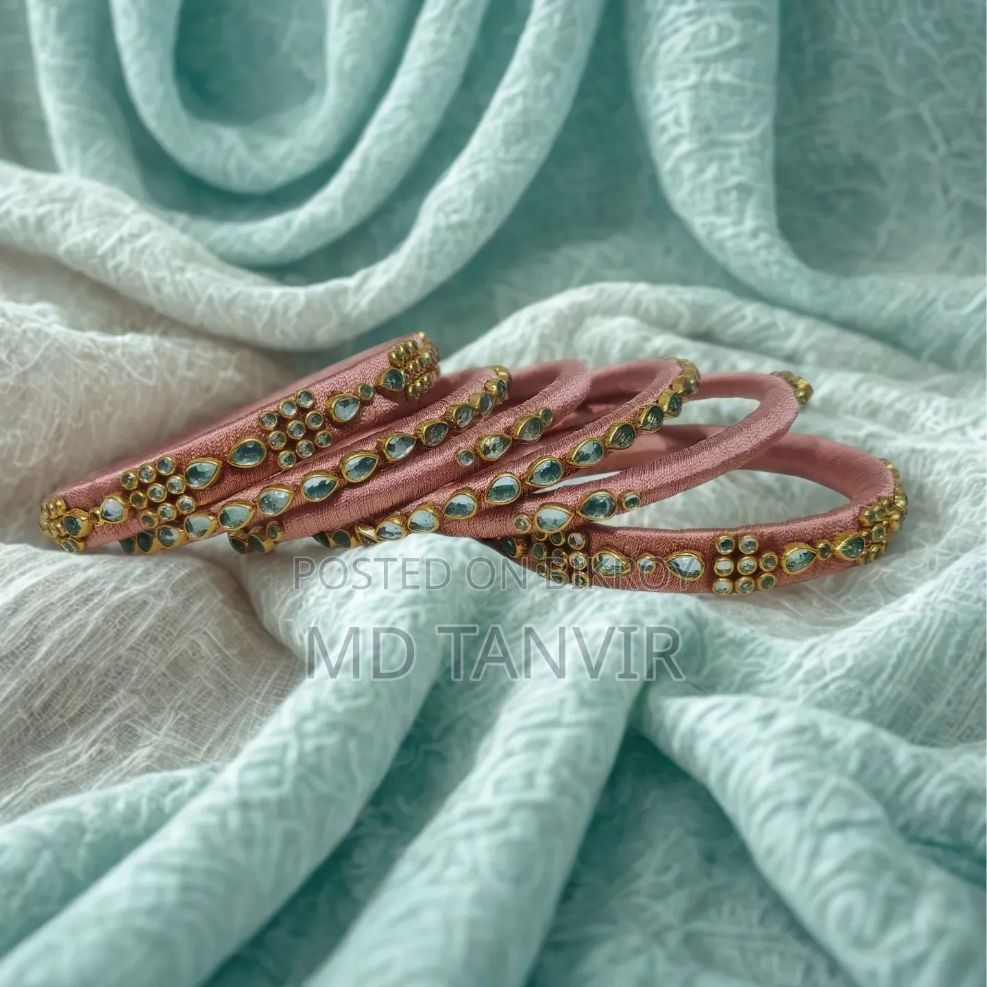 100% Silk Thread Bangles