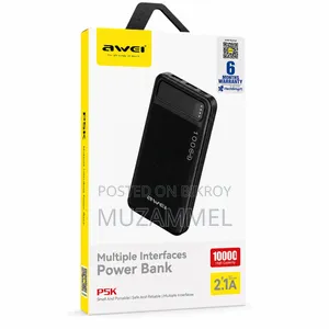  Awei P5k 10000mah Power Bank