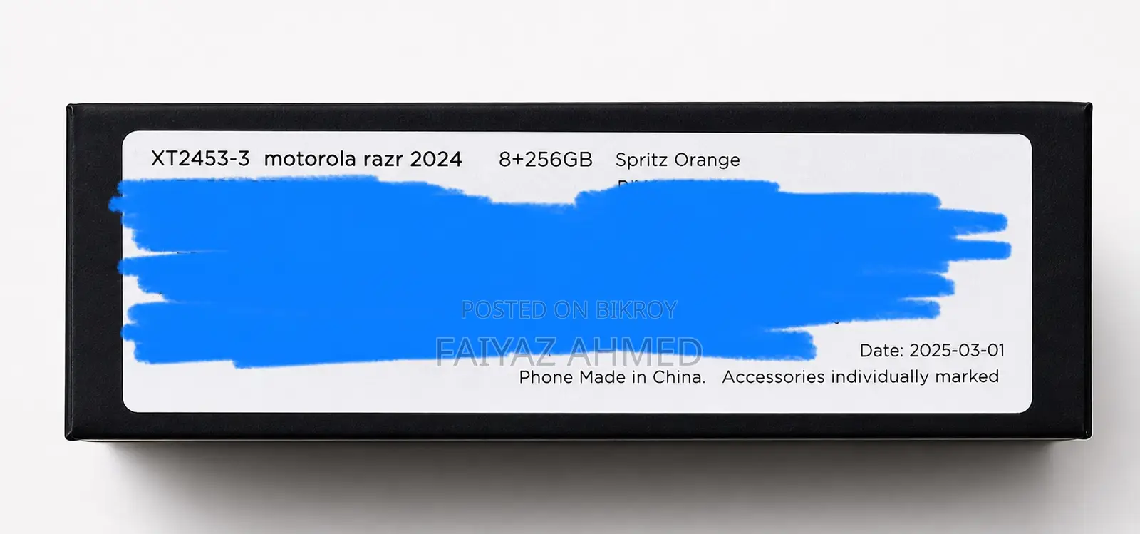 Motorola Razr 2024 256 GB Orange