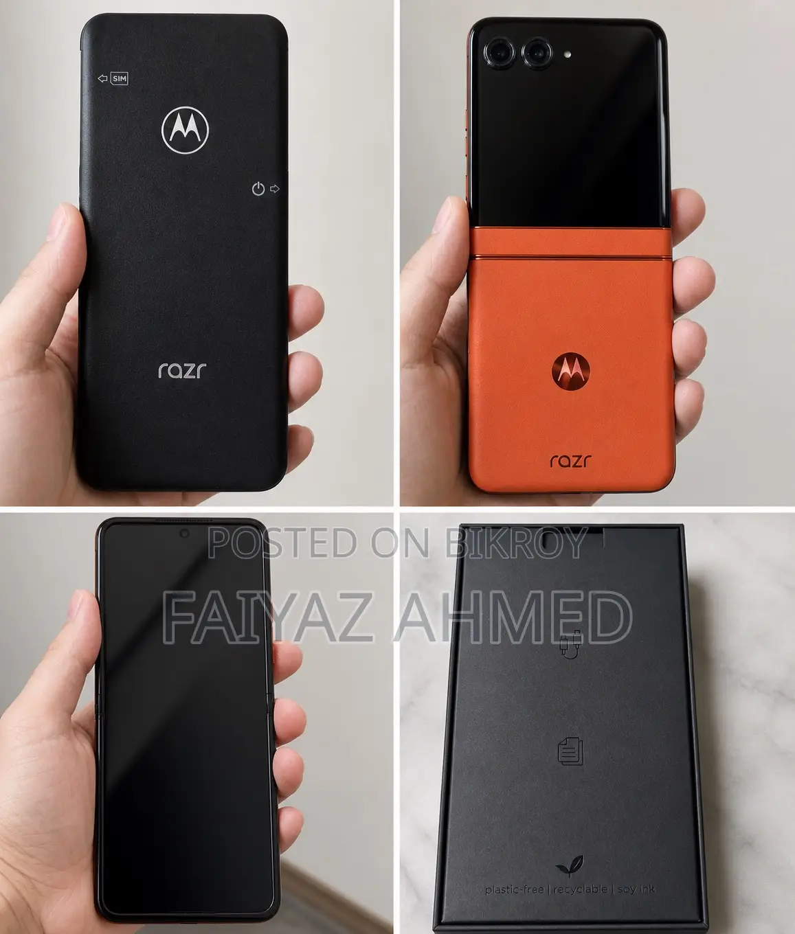 Motorola Razr 2024 256 GB Orange