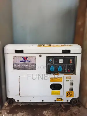 Used Walton Silent Katrina 5.5 Kw Diesel Generator 25l Tank