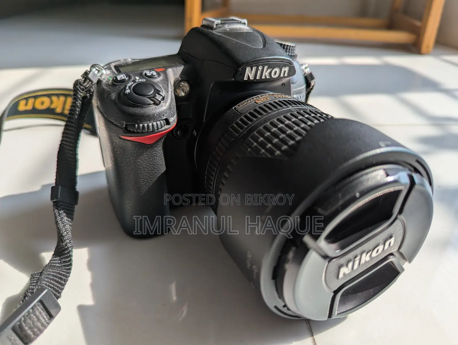 Nikon D7000 DSLR Camera With Nikkor Af-S 18-105mm F/3.5-5.6g Ed Vr