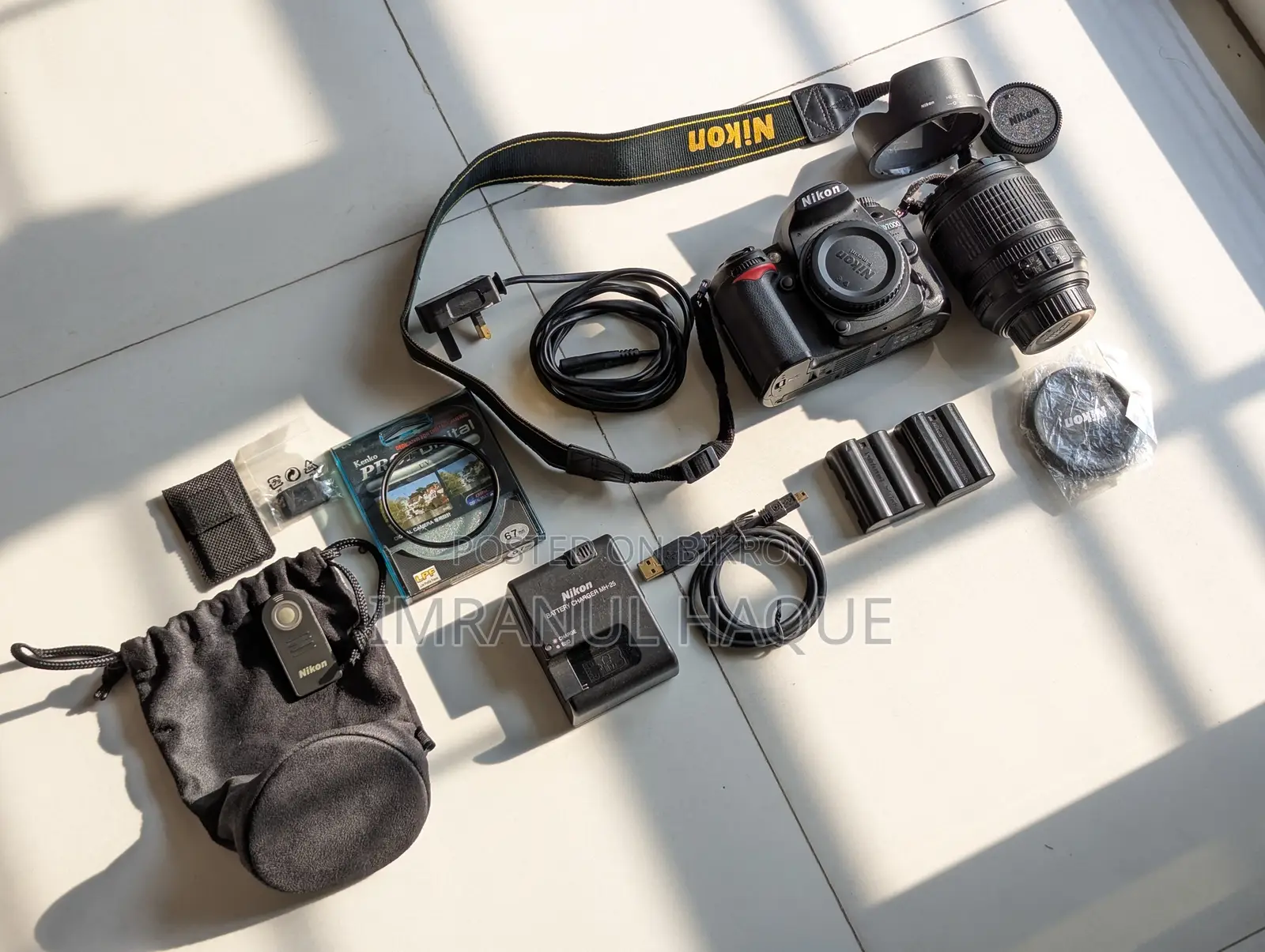 Nikon D7000 DSLR Camera With Nikkor Af-S 18-105mm F/3.5-5.6g Ed Vr