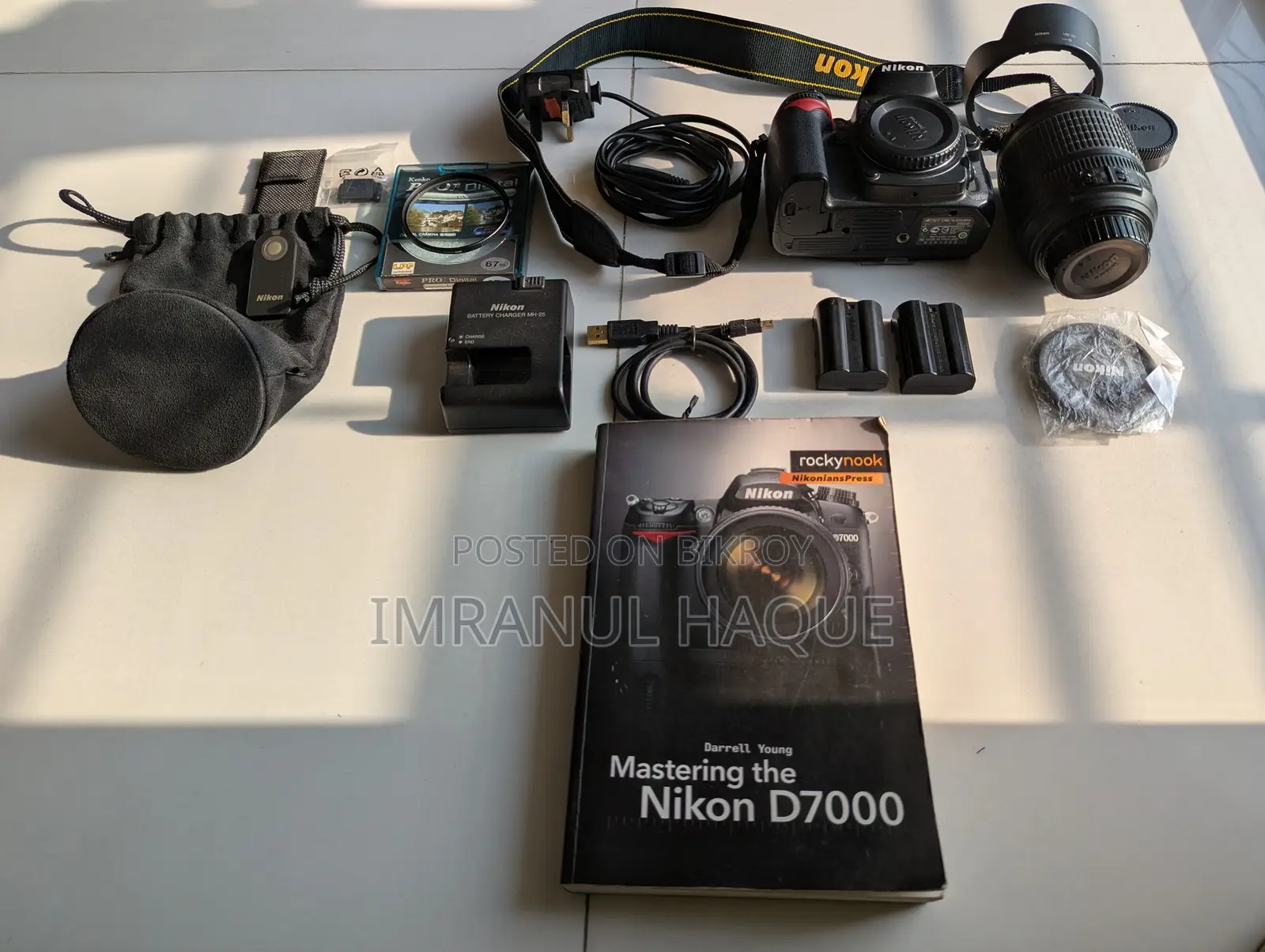 Nikon D7000 DSLR Camera With Nikkor Af-S 18-105mm F/3.5-5.6g Ed Vr