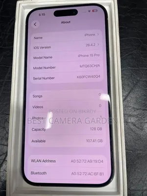 Apple iPhone 15 Pro 128 GB Silver