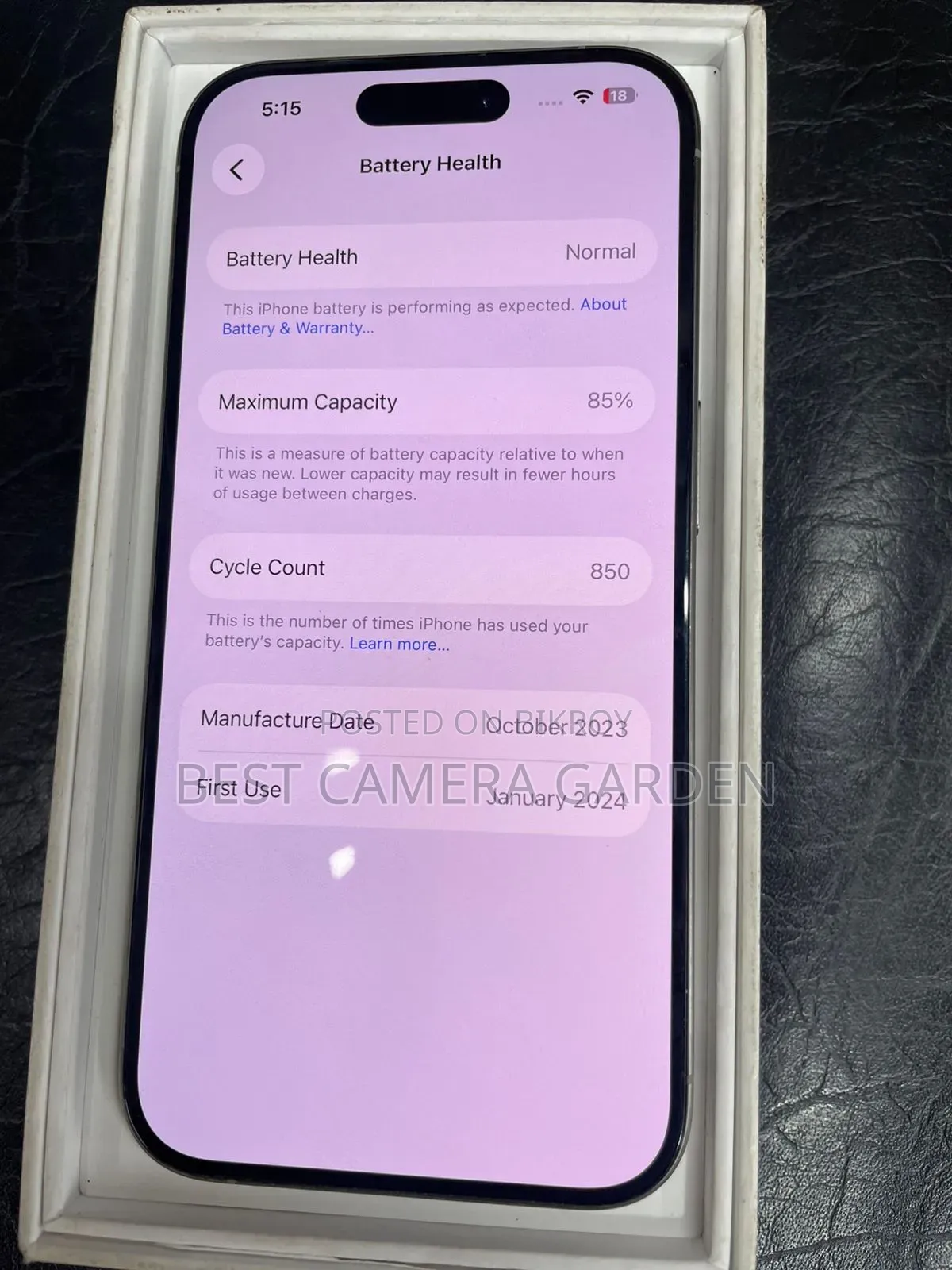 Apple iPhone 15 Pro 128 GB Silver