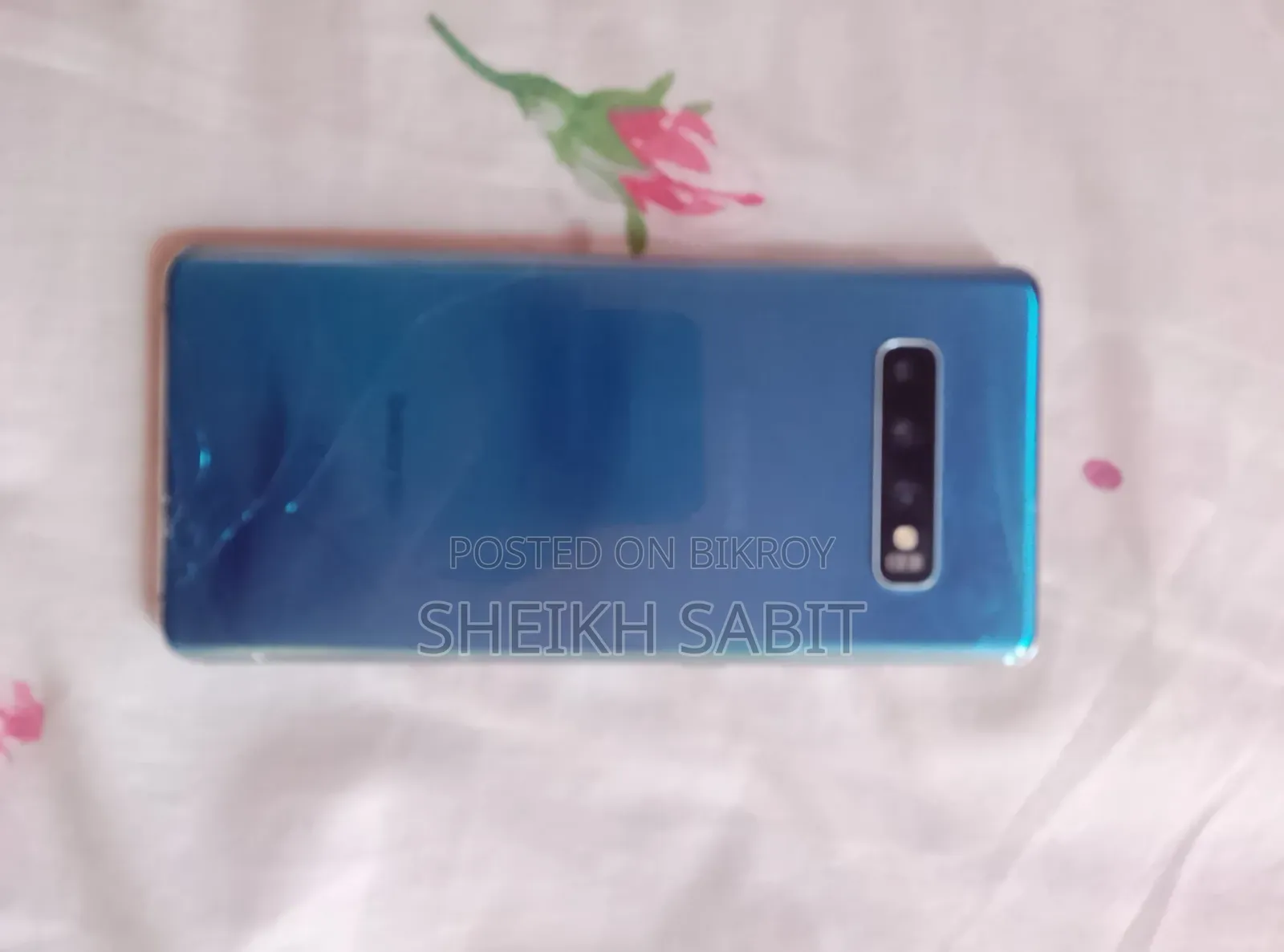 New Samsung Galaxy S10 Plus 128 GB Blue