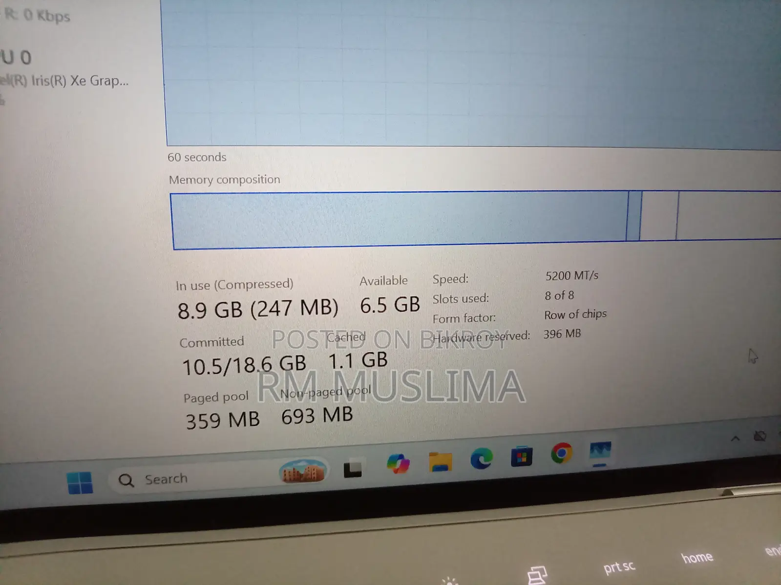 Laptop Dell XPS 13 9320 16GB Intel Core I7 SSD 512GB