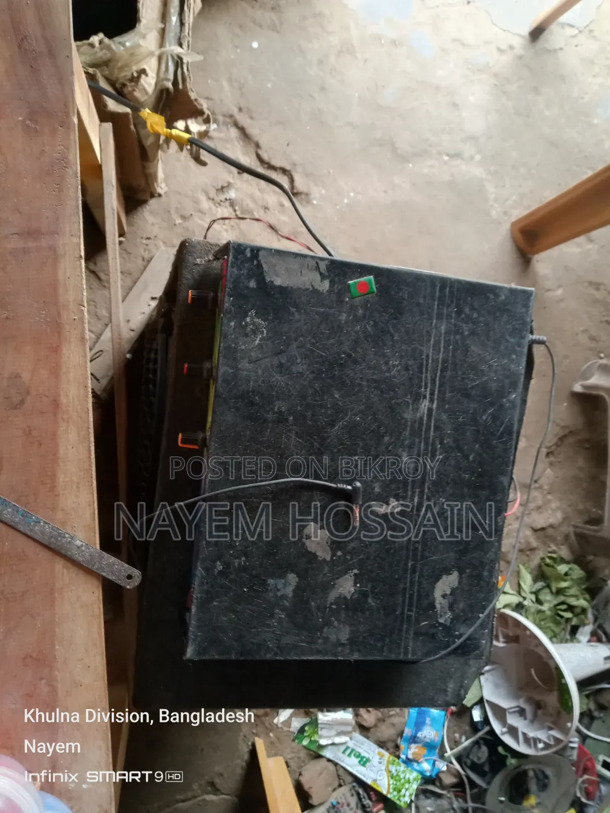 12" Dynamic Speaker+ Cabin + Twiter+ 2 Transition Amplifier